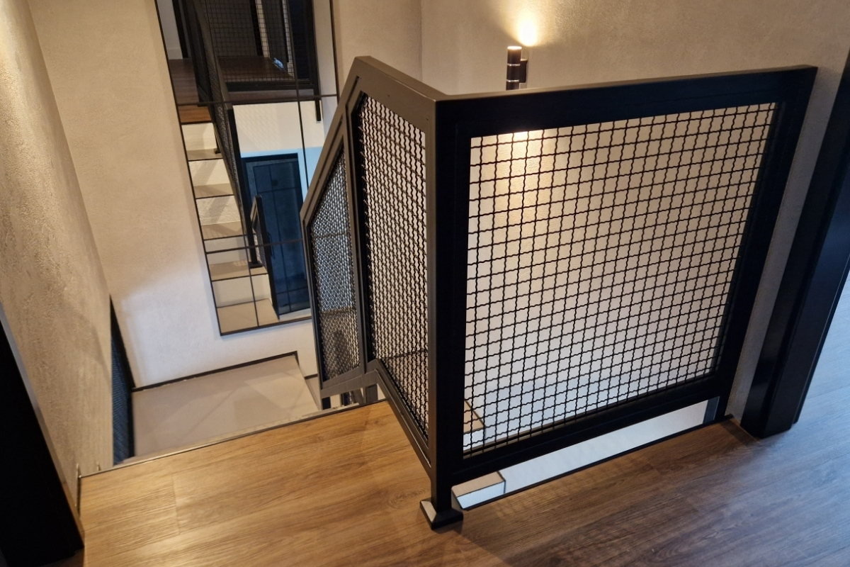 Balustrada industrialna loft